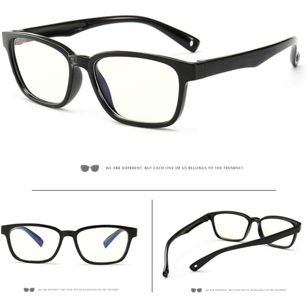 Anti-blått lys-briller for barn datamaskinbriller, UV-beskyttelse