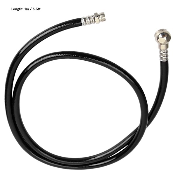 1m/1.3m Pituinen Rengasilman Paineistushormi 1/4\" PVC Pneumattinen Letku 400psi Ilmaletku (#1)