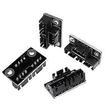 4 stk. Dual Z Stepper Motor Parallelle Moduler med 105 mm Kabler Udskiftning til 3D Printer Dele Splitter Tilbehør