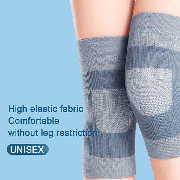 Vinter Termiske Knebeskyttere Elastiske Løpe Knekompresjonsermer Benstøtte Beskytter Blue XL code