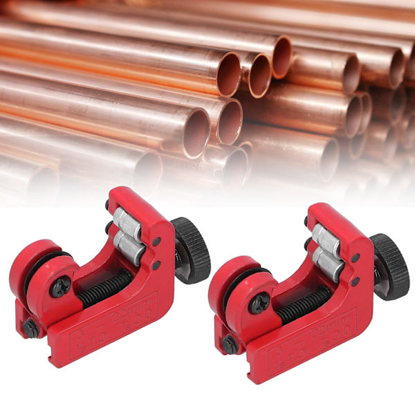 2 stk. Mini Rørtang Portable Kobber Aluminium Rørskærer Værktøj Tilbehør 3‑22mm