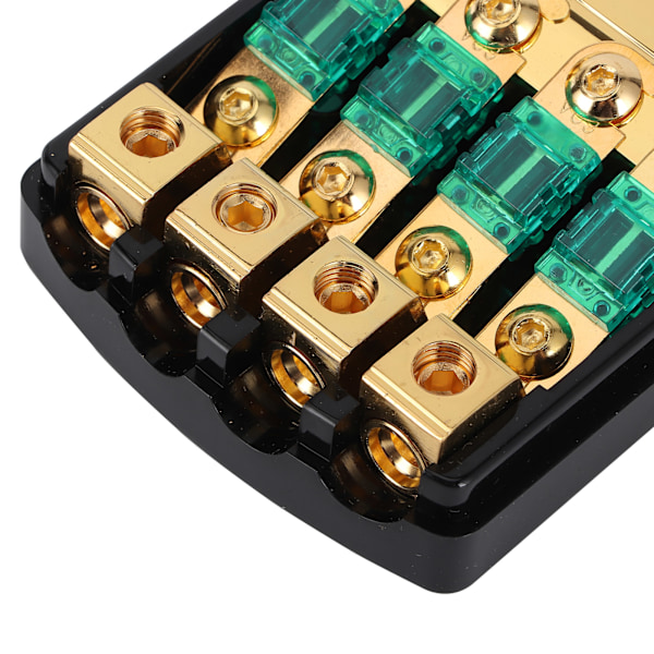 1 Vejs 4 Udgang 0/4 AWG til 4/8 AWG Strømssikringsholder Kobber til Biler Lastbiler Både