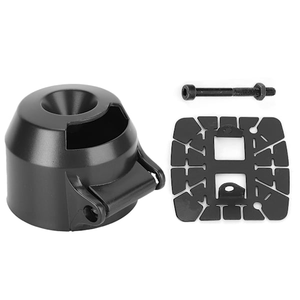 60mm Svart Mätare Podfäste Bilmätare Instrumentbräda Mount Hållare