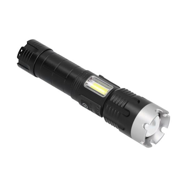 P70 Multifunktionell Ficklampa LED USB-Laddning COB Sidoljus Ficklampa för Utomhusbelysning
