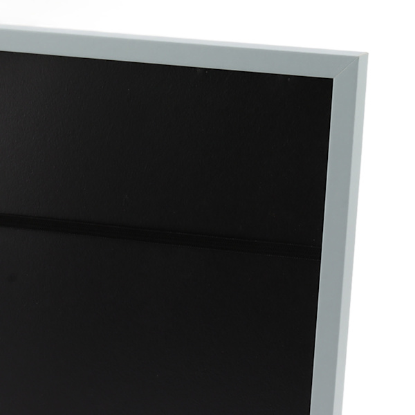 Barnekunstramme Tetthetsplate PS Magnetisk Frontåpning Byttbar Kunstverk Displayramme Holder 50 stk Bilder for Håndverk Tegninger Skolearbeid Blå