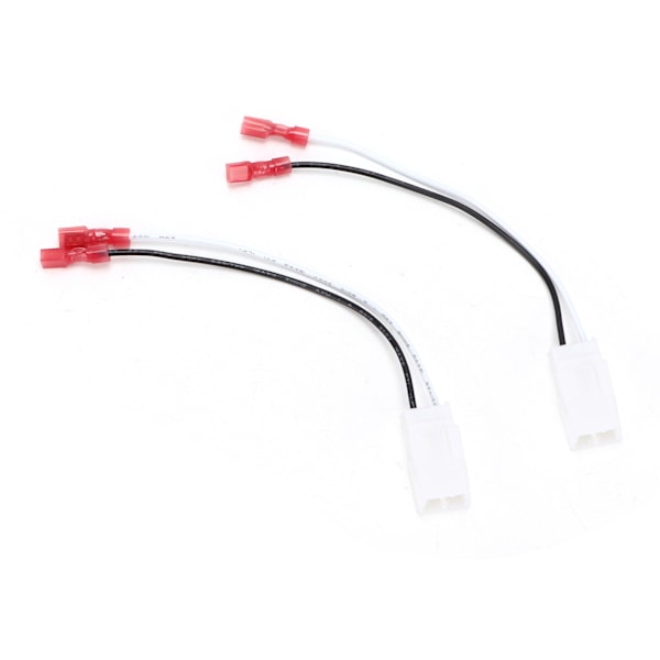 2 stk. Bilhøjttaler Ledningsnet Adapter Stik Stereo Stik Auto Diskant Modificering Udskiftning til Ford