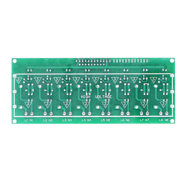 Optokytkimen eristyslevy 8 kanavainen PLC-jännitteentunnistusmoduuli 220V AC DIY-projekteihin