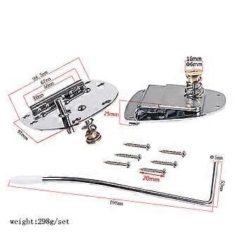 Gitarr Tremolo System Stall Stallstycke För JP Musta Jazzmast Jagu FD Mexico Elec Multi
