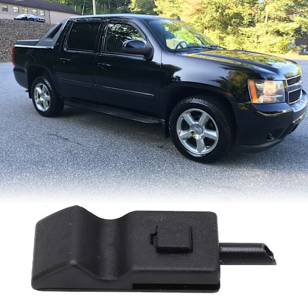 2 kpl Auton Oven Lukon Nuppi Tab 15214027 ABS Ebenpuu Musta Vaihto Chevrolet Avalanche 2007‑2013