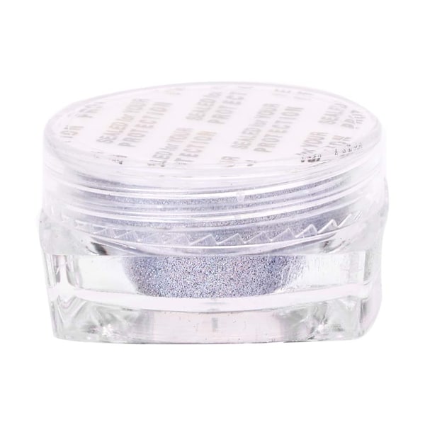 6 st 0,5 g Nagelfärgspulver Nageldekorering Glitter Pigment för Nagelsalong TCL-04