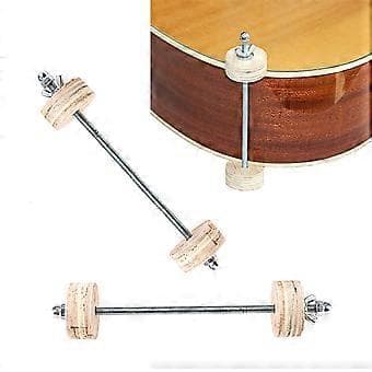 2 st/set Gitarrkroppsklämmor Monteringsklämma Musikinstrumentdelar Gitarrkropp Monteringsklämma Underhåll Luthierverktyg