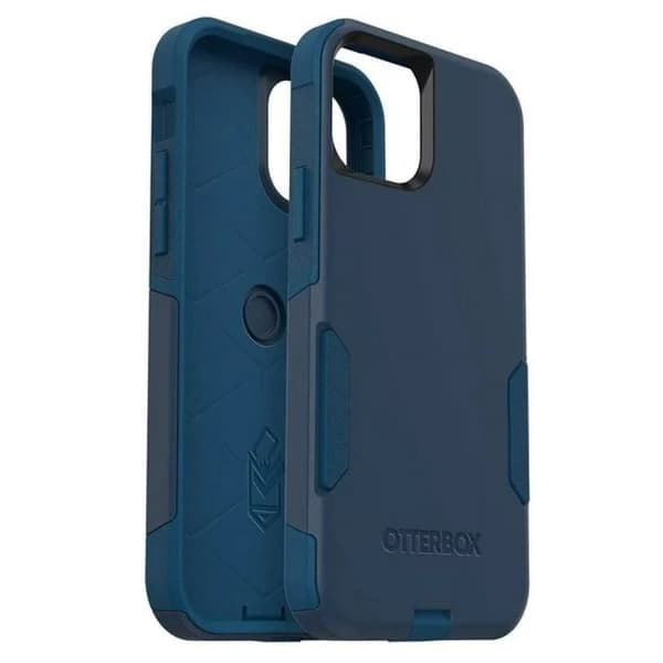 Etui til iPhone 12 & iPhone 12 Pro - Bespoke Way (Blazer Blue/Stormy SEAS Blue) (77-80919)