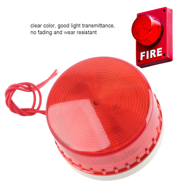 LTE‑5061 Mini LED-varningsljus Strobe Fast Spiral Signal Blinkande Enhet AC220V