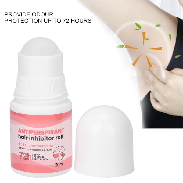 Lanthome Roll On Deodorant Långvarig Uppfriskande Minskar Svettnings Underarm Antiperspirant 30ml