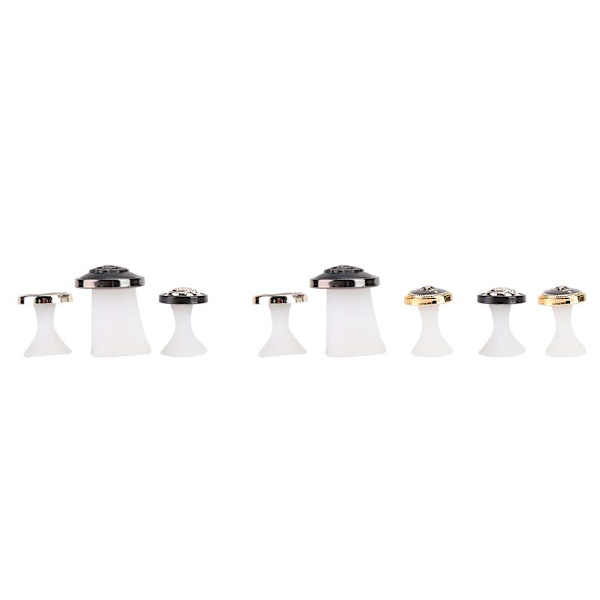8 st Silikon Nagel- och Tåseparatorer Pedikyr Set DIY Nagelkonst Pedikyr Tillbehör (#16)