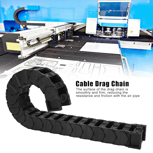 Kabeltrekkkjede Lav Støy Serie Nylon Wire Carrier Demonterbar Samling 0,7 Meter D30 x 50