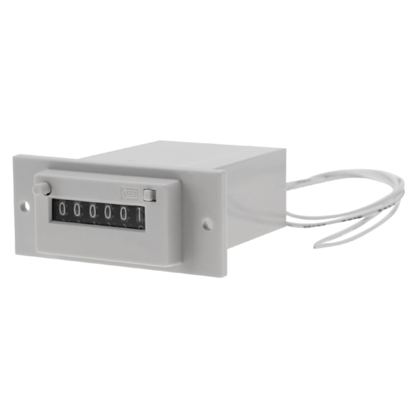 CSK6-YKW 6-siffrig elektromagnetisk pulsräknare AC110V / AC220V / DC24V (#03)