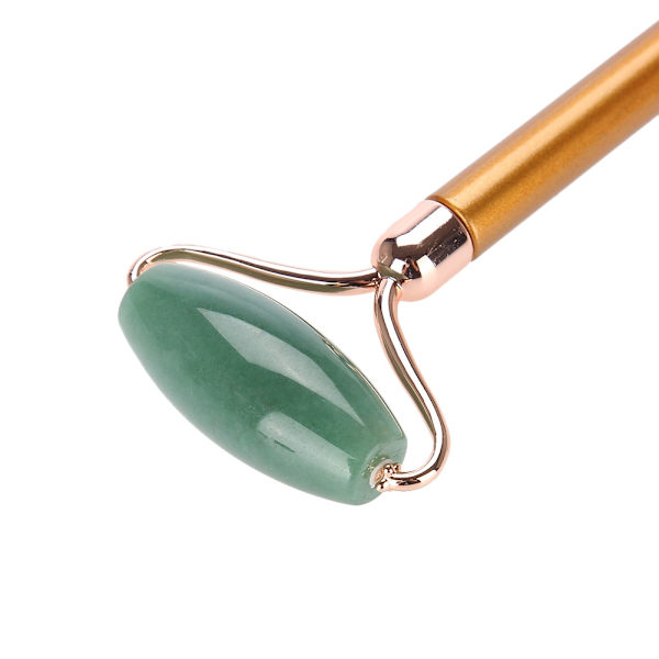 Naturlig Jade Ansiktsrulle Ansikte Kropp Massage Skönhet Anti-Åldrande Gua Sha Massager Ametist