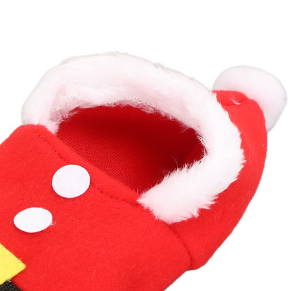 Lintuvaatteet söpö huppuinen lämmin konepesu papukaija joulupuku papukaija cockatiel L