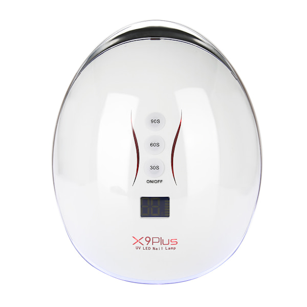 Intelligent 48W UV-nagel torkare Nagelfototerapimaskin Gellampa Art Manikyr Vit US
