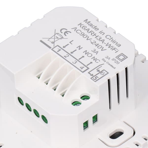 Smart Termostat WiFi APP Fjärrkontroll Timerinställning Programmerbar Golvvärmekontroller för Hem AC90‑240V