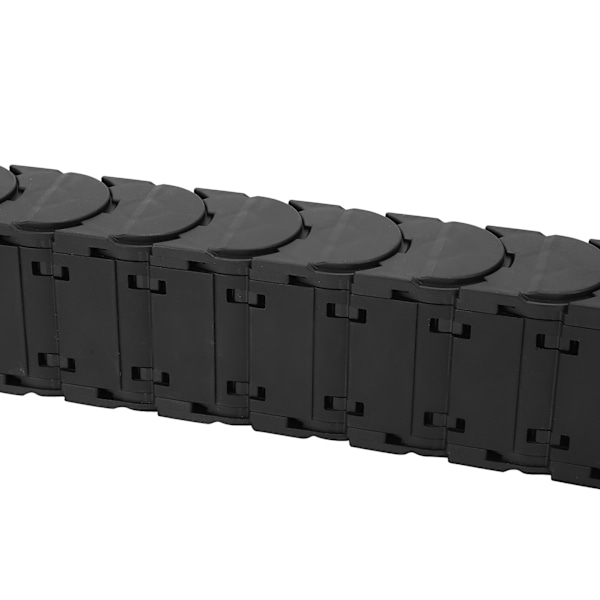 Kaapelinvetoketju Nylon-johdinpitimen täysin suljettu matalan melun sarja Tank TowlinesD30 x 57 1 metri