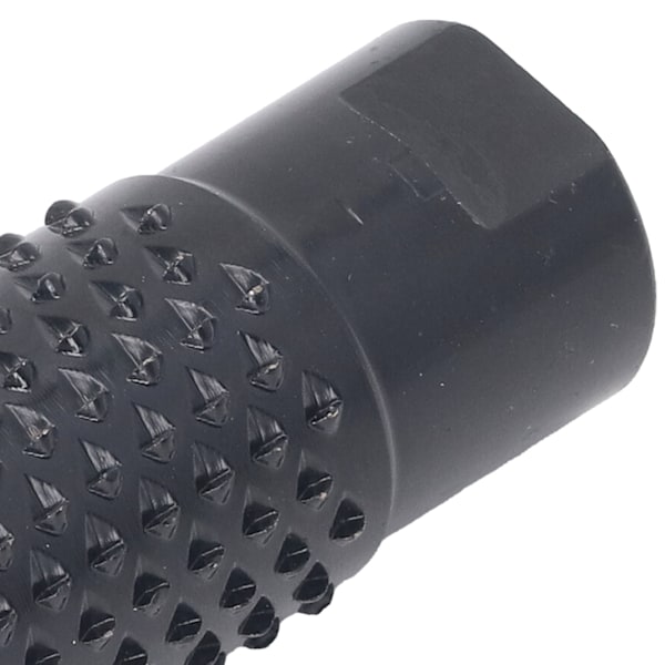 M10 Rotationsfräs Raspfil Bit Svart Polerad Yta Träskärning Hålborr för Vinkelslip 25mm/1in