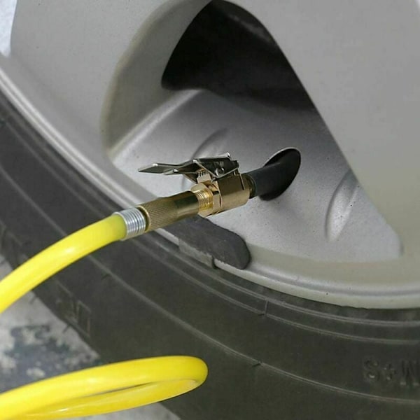 Förstärkt Slitstark Slang Däckpump Slangadapter För Snabbkoppling, Universell 1_4 Tums Håldiameter Erbjuder Kompatibilitet Med Olika Fordon