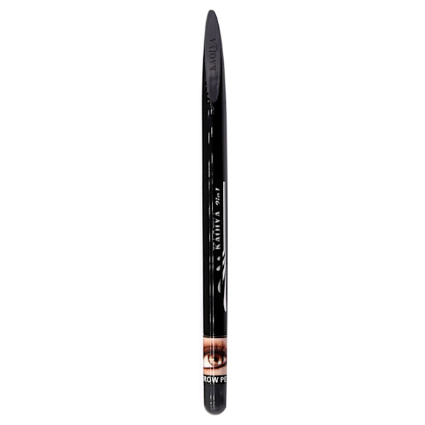 Kaqiya 9036 Langvarig Øjenblyant Makeup Vandfast Øjenbryn Blyant Pulver (Grå)