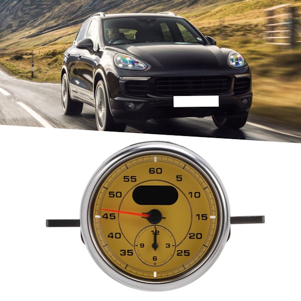 ABS-kojelaudan mittarikello Auton sisätilan tarvike Vaihto Cayenne Panamera MACAN 718 911 Keltainen