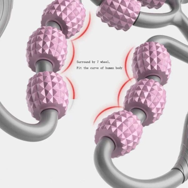 Pyöreät jalkapuristimet - 360 ° Lihasrulla Hierontalaite Muscle Roller