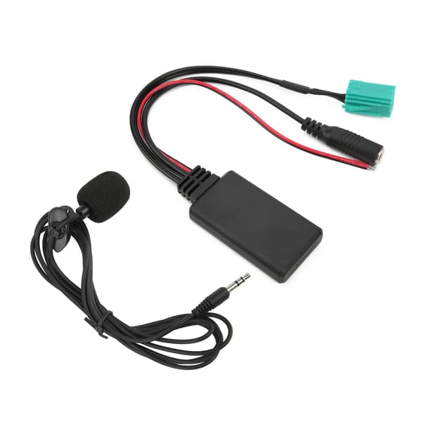 Mikrofonadapter Ekstra Lydledning Plug and Play Erstatning til Clio/Espace/Kangoo/Megane