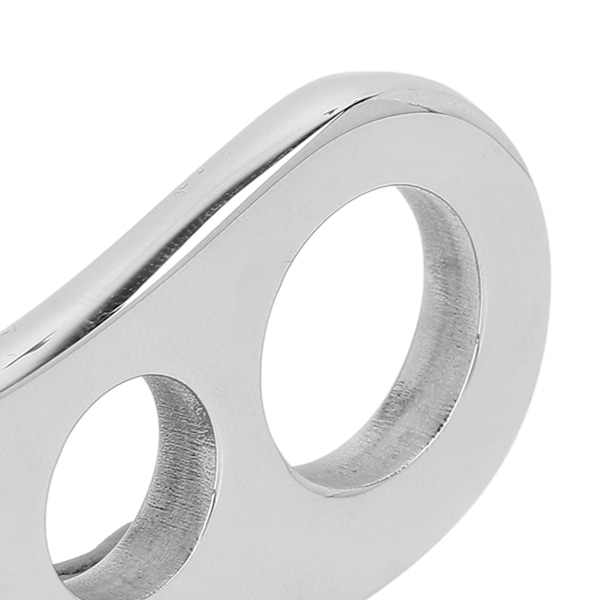 Gua Sha Værktøj Rustfrit Stål Skrabning Massage Muskelafslappende Værktøj 7x3cm til Fod Ankler Ben
