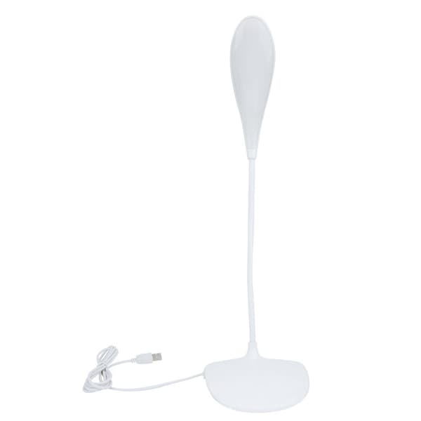 LED Modern Enkel USB-driven Justerbar Skrivbordslampa Läslampa för Sovrum Studierum (A)