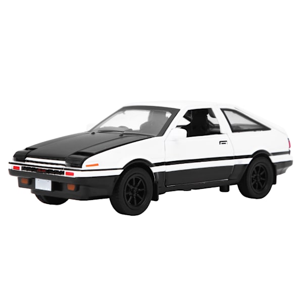 1:32 Metalliset Vetoautot Valo- ja Ääni-Mallit Leikkikalu Lahjakokoelma Koriste 86 Musta ja Valkoinen Värilaatikko