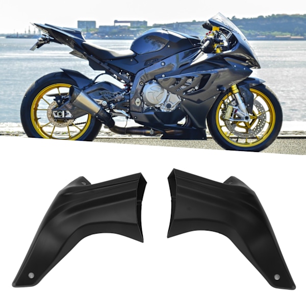 Deksel for kjøling av bremsekaliper for motorsykkel, erstatning for S1000RR S1000XR R1250GS 1200R R1200RS Matt Svart