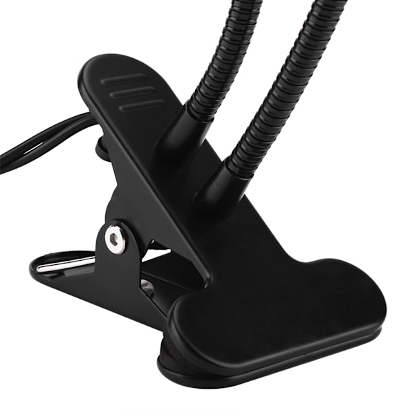 USB LED Kasvilampun Kasvatusvalo Kaksoispää Dimmable Clip Kasvilampun