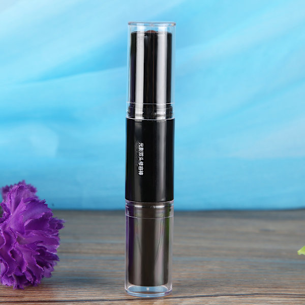 3.4g*2 Dubbelsidig 3D Bronzer Stick Highlighter Ansiktsmakeup Concealer Pen Konturpenna