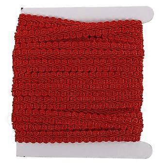 1 rulle gardinband dekorband DIY polyester flätband kappa plaggkant