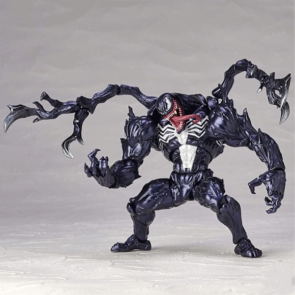 Revoltech Style Heroes Collection, Ledade actionfigurer med utbytbara tillbehör, Miljövänliga PVC-material samlarobjekt