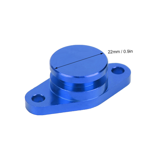 6x22mm Moottorin pyörreventtiilien poistotulppa kumitiivisteillä, sopii M57/M57D25 (sininen)