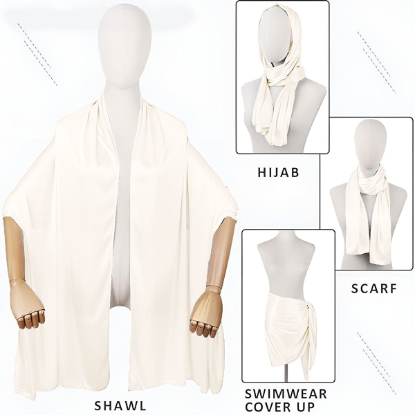 Sjal og omslag til aftenkjoler, myke sjal for kvinner, ons