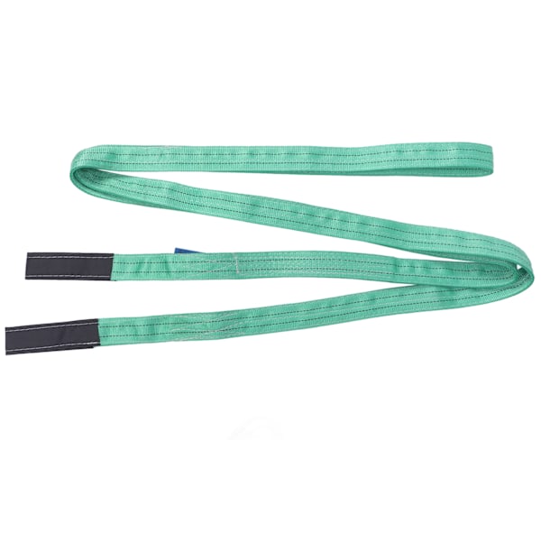 Lyftlyftband 6M 2T Lastbärande Förstärkt Loop Polyester Hög Styrka Riggning Lyftband för Kran Hiss