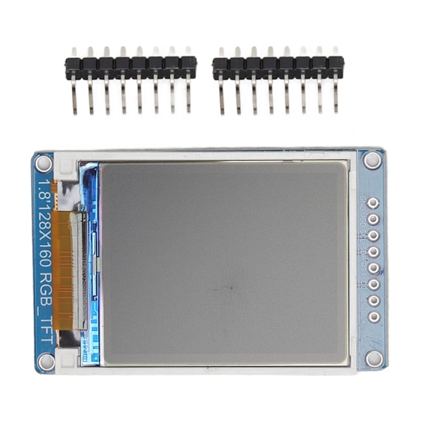 Farve LCD-skærm 1,8 tommer SPI-interface 128 x 160 TFT farve LCD-skærm til enkeltchip-mikrokontrol