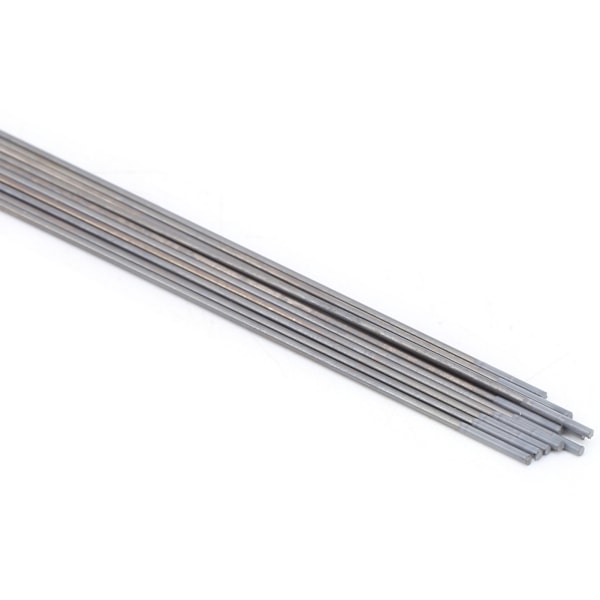 10 stk TIG Wolfram-elektroder WC20 nåler for argonbuesveising tilbehør 1,0 x 175 mm