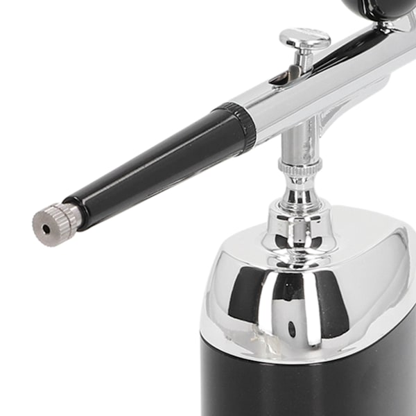 Ledningsfri Airbrush-sæt USB-opladning Let Bærbar Håndholdt Mini Sprøjtefarve Airbrush-sæt til Kagedekoration Manicure Sort