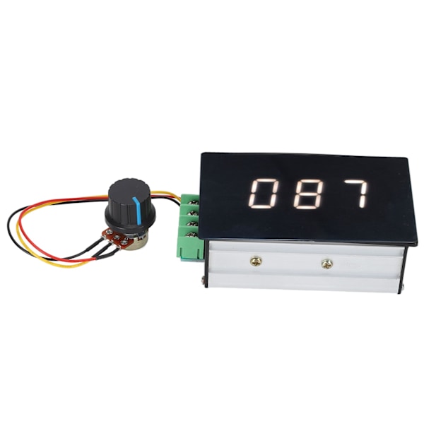 DC-moottorin nopeuden ohjain PWM-säädin CW CCW kierto portaaton säätö 6‑60V 30A