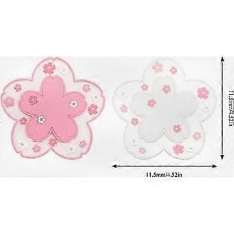 Japansk blomstermatteunderlag - Sklisikker vaskbar borddekor for servering