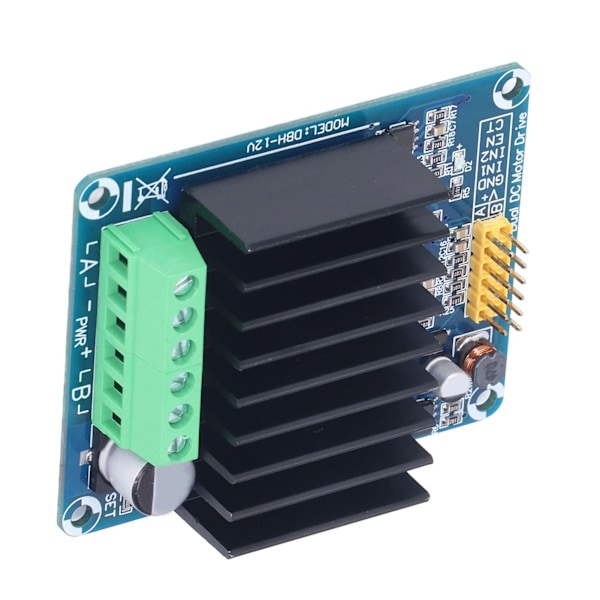 DC5‑15V 30A Motor Driver Modul Dobbeltkanals H-bro DC Motor Drive Modul for Intelligent Bilmotor