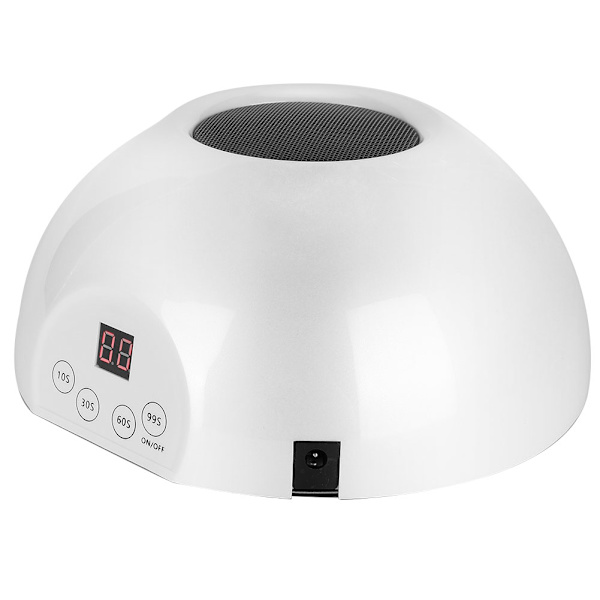 42W LED-lampa för nagelkonst, torkar gellack, manikyrverktyg med musikfunktion, EU-kontakt